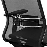 Ergolife SynchroSit 10 Ergonomik Fileli Ofis Koltuğu / Çalışma Sandalyesi - 1FC.3.1.544 Siyah