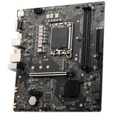 Msı PRO H610M-G DDR5 SOKET 1700 5600(OC) HDMI/VGA/DP M.2 USB3.2 1X 1G LAN MATX