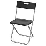 IKEA Gunde Katlanır Sandalye - Siyah