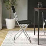IKEA Gunde Katlanır Sandalye - Siyah