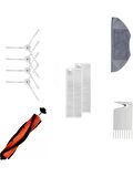 Xiaomi Mop 2in1 Essential Uyumlu 6 Parça Filtre Fırça Mop Tarak Seti