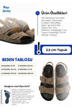 Roy Jones Barcelona Urban Sandals Rahat Yumuşak Tabanlı Erkek Sandalet