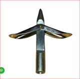 ASSNİPER ÇİFT KELEBEK GALVENİZLİ TEKLİ UC