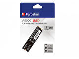 VERBATIM Vi5000 PCIE4 NVME M.2 1 TB Dahili SSD Siyah