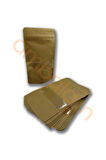 13x22.5 - Kraft Pencereli Doypack