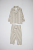 Keten Çizgili Çocuk Takım Elbise