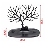 Geyik Tasarımlı Takı Standı Siyah