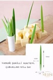Yaprak Şekilli Kokteyl Çubukları 10’lu Set – Dekoratif Sunum Çubuğu