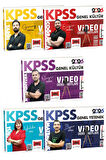 Yargı Yayınları 2026 KPSS GK-GY Tüm Dersler Video Ders Notları Seti (5 Kitap)