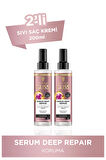 Gliss Serum Deep Repair Onarıcı Durulanmayan Sıvı Saç Kremi 200 ml x 2 Adet