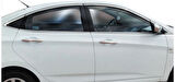 Hyundai Accent Blue Krom Cam Çerçevesi Tamtur 2011-2017 arası 14 parça