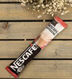 Kupa Bardak & Patiswiss Kırmızı Renkli Bitter Çikolata Kaplı Çilekli Draje & Nescafe Cappuccıno & Dekoratif Mum Hediye Seti