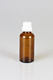 Amber Cam Şişe, İçten Damlalıklı Şişe 50ml