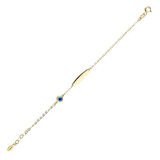 Nazarlıklı Altın Çocuk Künye - 14K