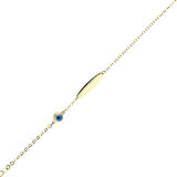 Nazarlıklı Altın Çocuk Künye - 14K