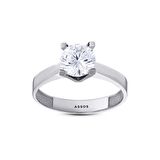 Altın Tektaş Yüzük