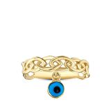 Nazarlıklı Altın Yüzük