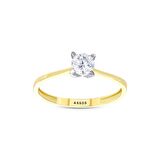 Altın Tektaş Yüzük