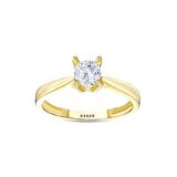 Altın Tektaş Yüzük