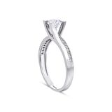 Altın Tektaş Yüzük