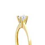 Altın Tektaş Yüzük