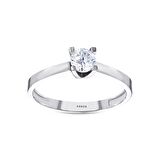 Altın Tektaş Yüzük