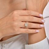 Baget Taşlı Altın Yüzük