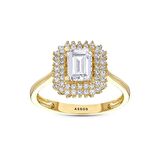 Baget Taşlı Altın Yüzük