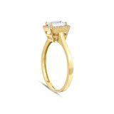 Baget Taşlı Altın Yüzük