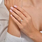 Baget Taşlı Altın Yüzük