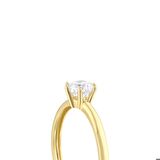 Altın Tektaş Yüzük