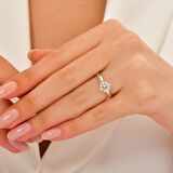 Altın Tektaş Yüzük