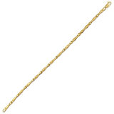 Tasarım Altın Erkek Bileklik - 14K - 7.88gr
