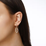 Altın Tasarım Küpe - 14K