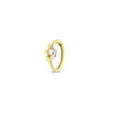 Taşlı Altın Tragus Piercing