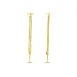 Altın Sallantılı Küpe - 14K - 5.85gr