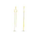 Tasarım Altın Küpe - 14K - 5.72gr