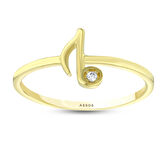 Tasarım Altın Yüzük - 14K - 1.17gr