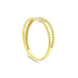 Tasarım Altın Yüzük - 14K - 1.26gr