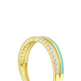 Tasarım Altın Yüzük - 14K - 1.55gr