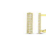 Altın Tasarım Küpe - 14K - 2.02gr