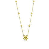 Yonca Figürlü Altın Kolye - 14K - 1.87gr