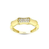 Tasarım Altın Yüzük - 14K - 2.18gr