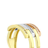 Tasarım Altın Yüzük - 14K - 3.38gr