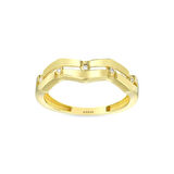 Tasarım Altın Yüzük - 14K - 1.83gr
