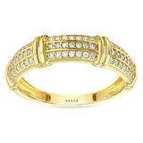 Tasarım Altın Yüzük - 14K - 2.27gr