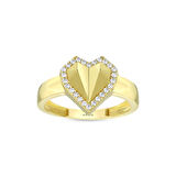 Tasarım Altın Yüzük - 14K - 2.38gr