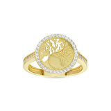 Tasarım Altın Yüzük - 14K - 2.81gr