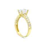 Altın Baget Yüzük - 14K - 2.46gr