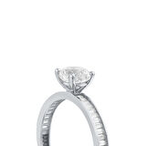 Altın Tektaş Yüzük - 14K - 2.15gr